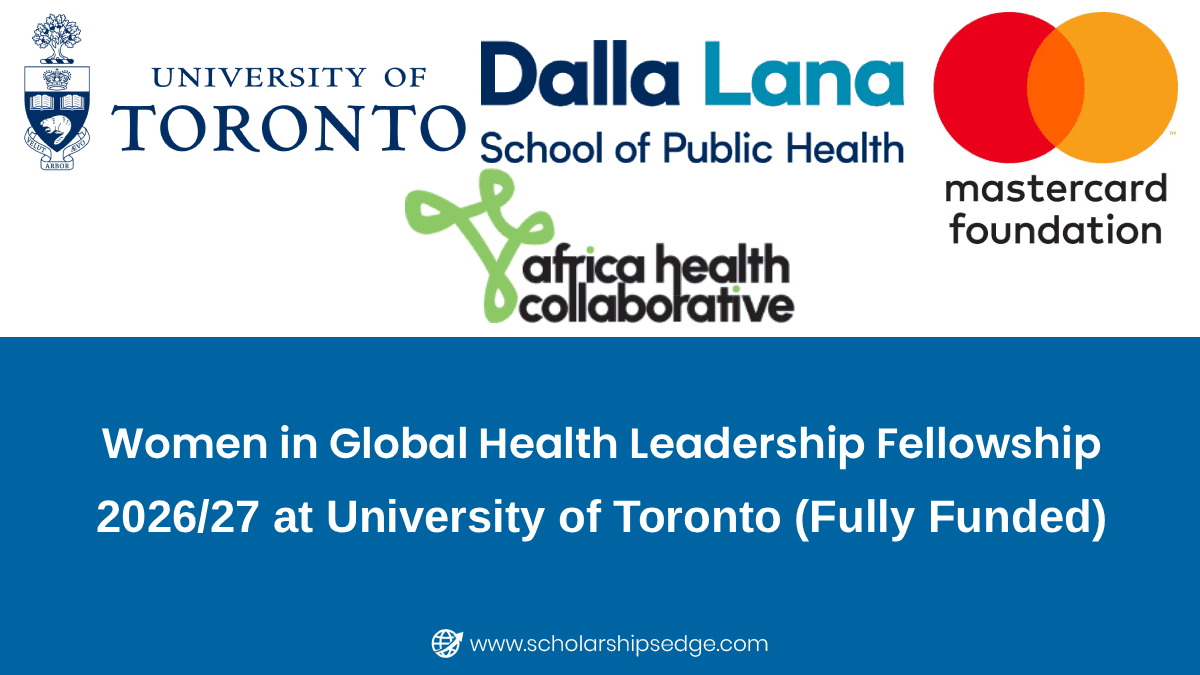 Women in Global Health Leadership Fellowship 2026/27