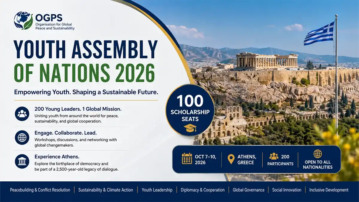 Youth Assembly of Nations 2026 in Greece