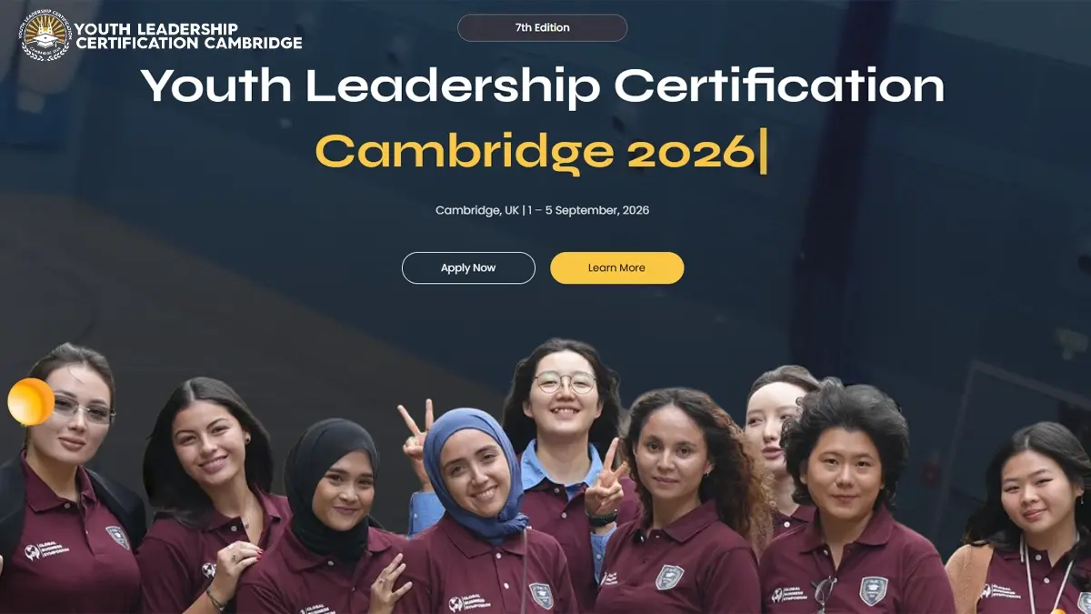 Youth Leadership Certification Cambridge 2026