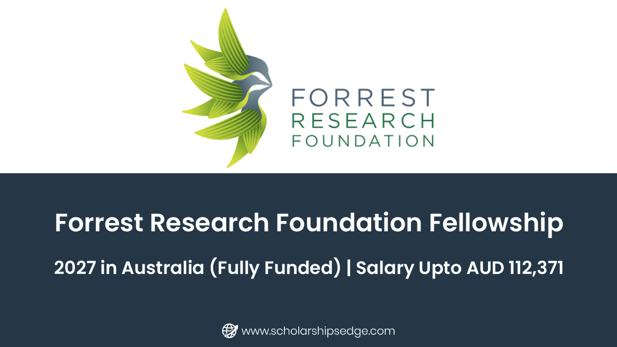 Forrest Research Foundation Fellowship 2027