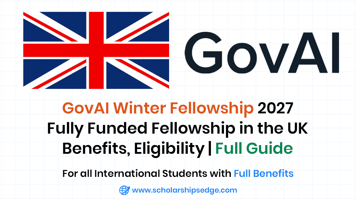 GovAI Winter Fellowship 2027 in UK