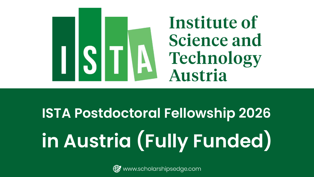 ISTA Postdoctoral Fellowship 2026