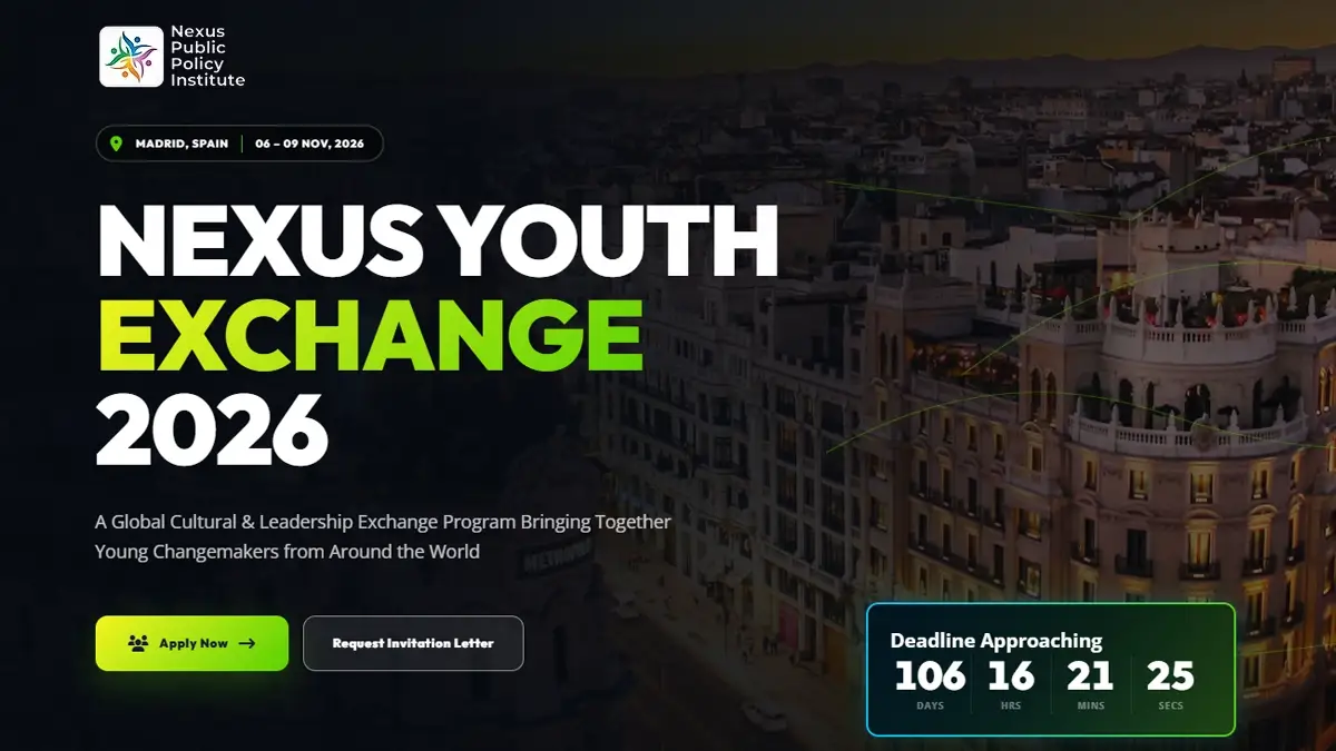 Nexus Youth Exchange 2026 in Spain