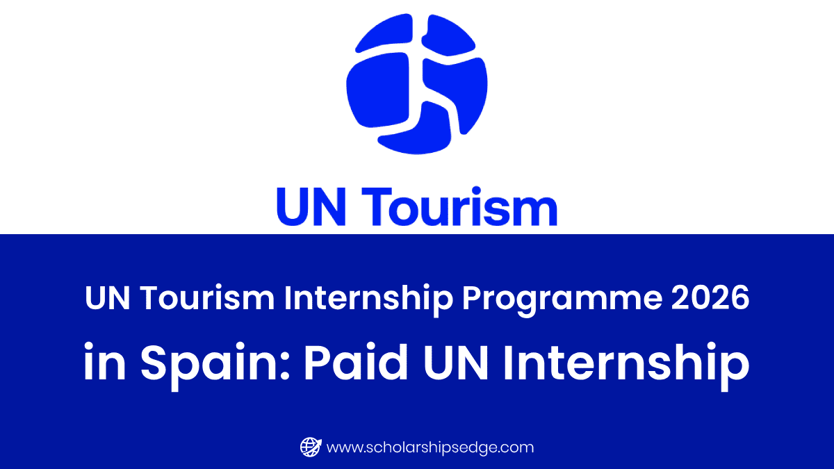 UN Tourism Internship Programme 2026