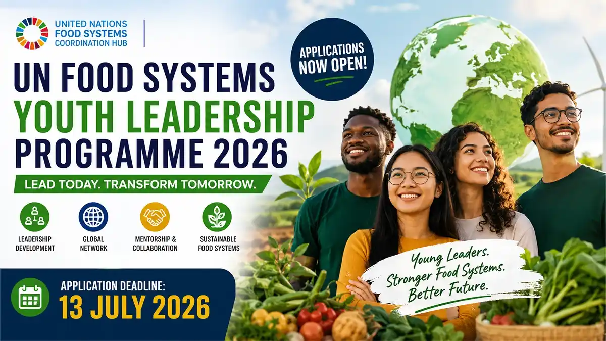 UN Youth Leadership Programme 2026 in Food Systems
