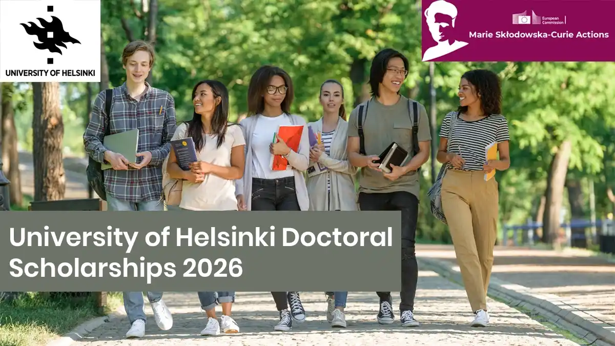 University of Helsinki Doctoral Scholarships 2026 in Finland