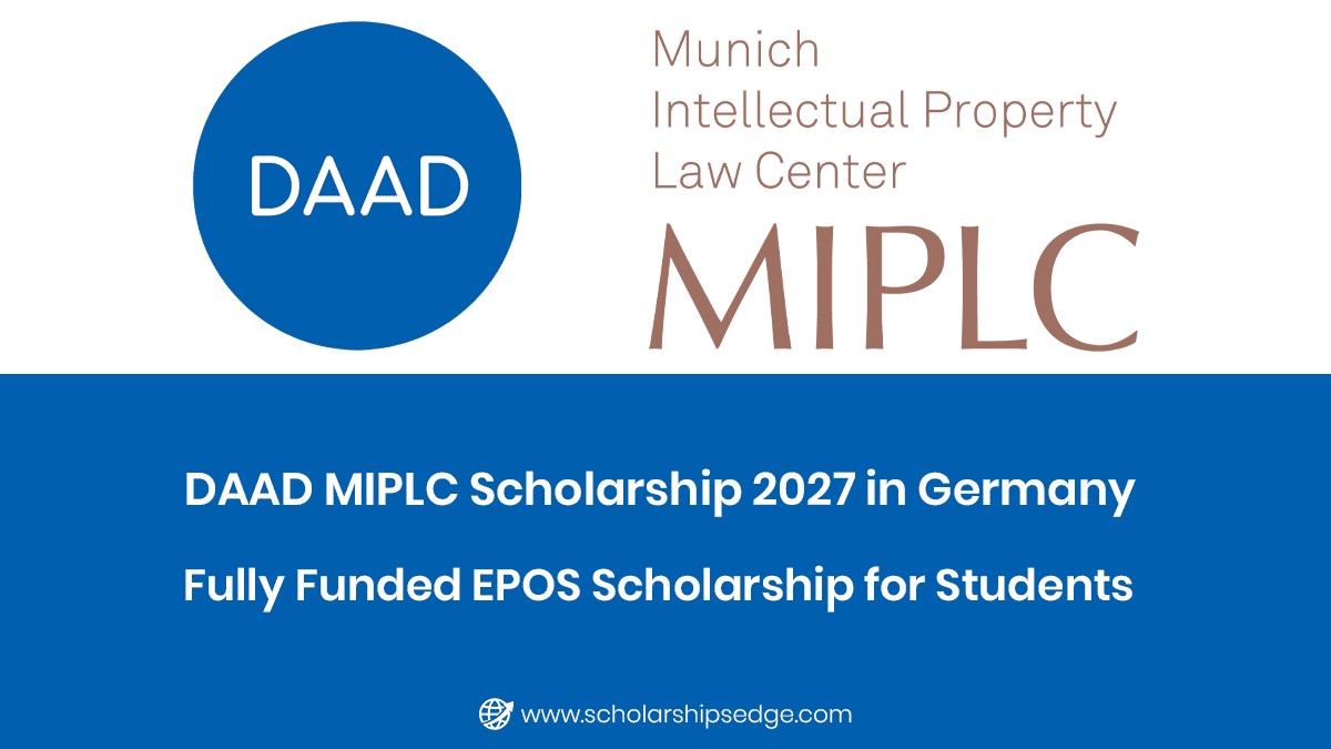 DAAD MIPLC Scholarship 2027 in Germany