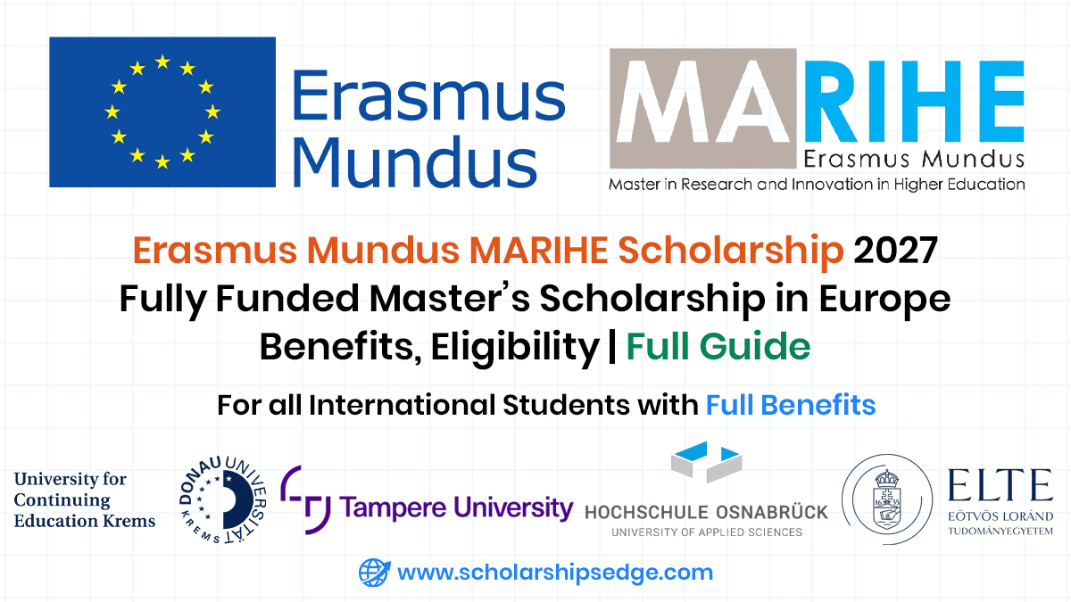 Erasmus Mundus MARIHE Scholarship 2027