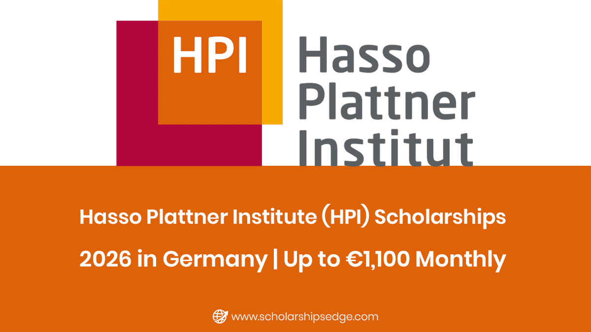 HPI Scholarships 2026 in Germany