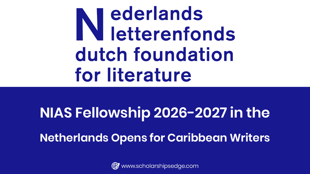 NIAS Fellowship 2026-2027 in the Netherlands