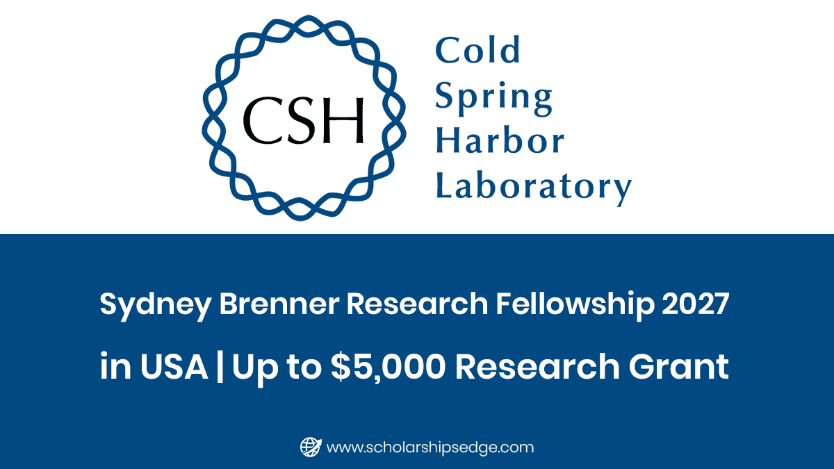 Sydney Brenner Research Fellowship 2027