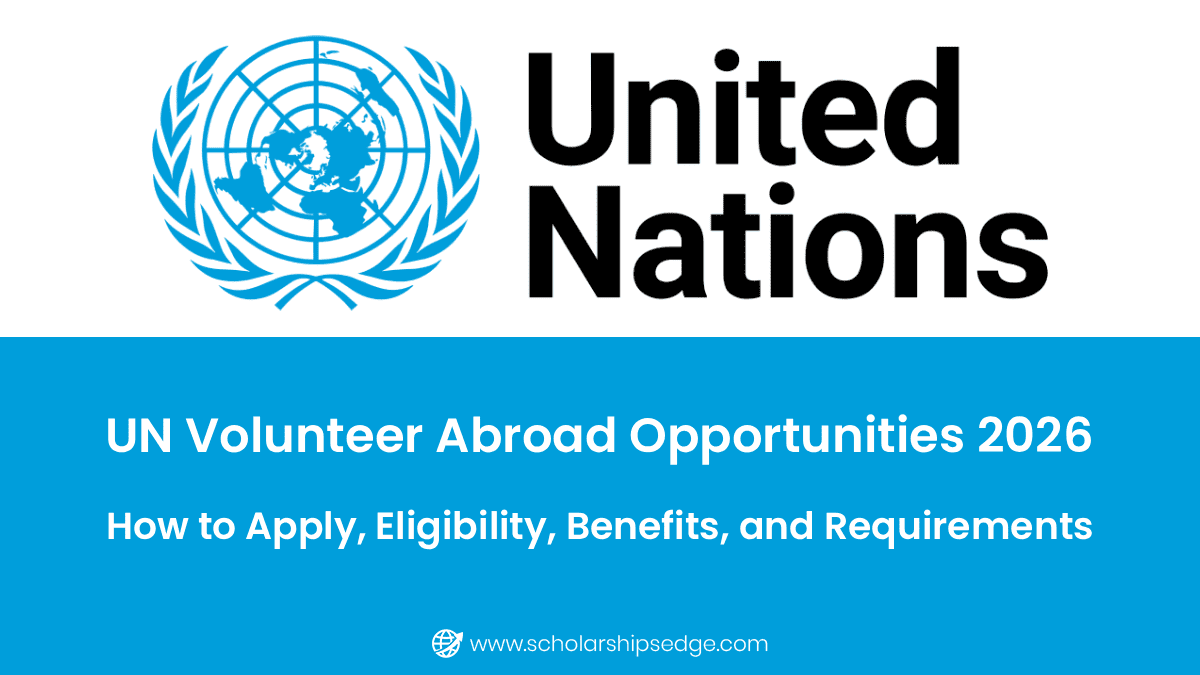 UN Volunteer Abroad Opportunities 2026