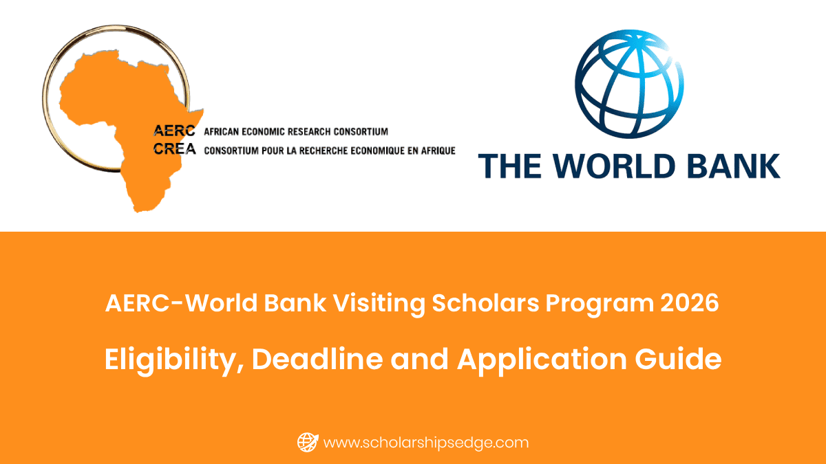 AERC-World Bank Visiting Scholars Program 2026