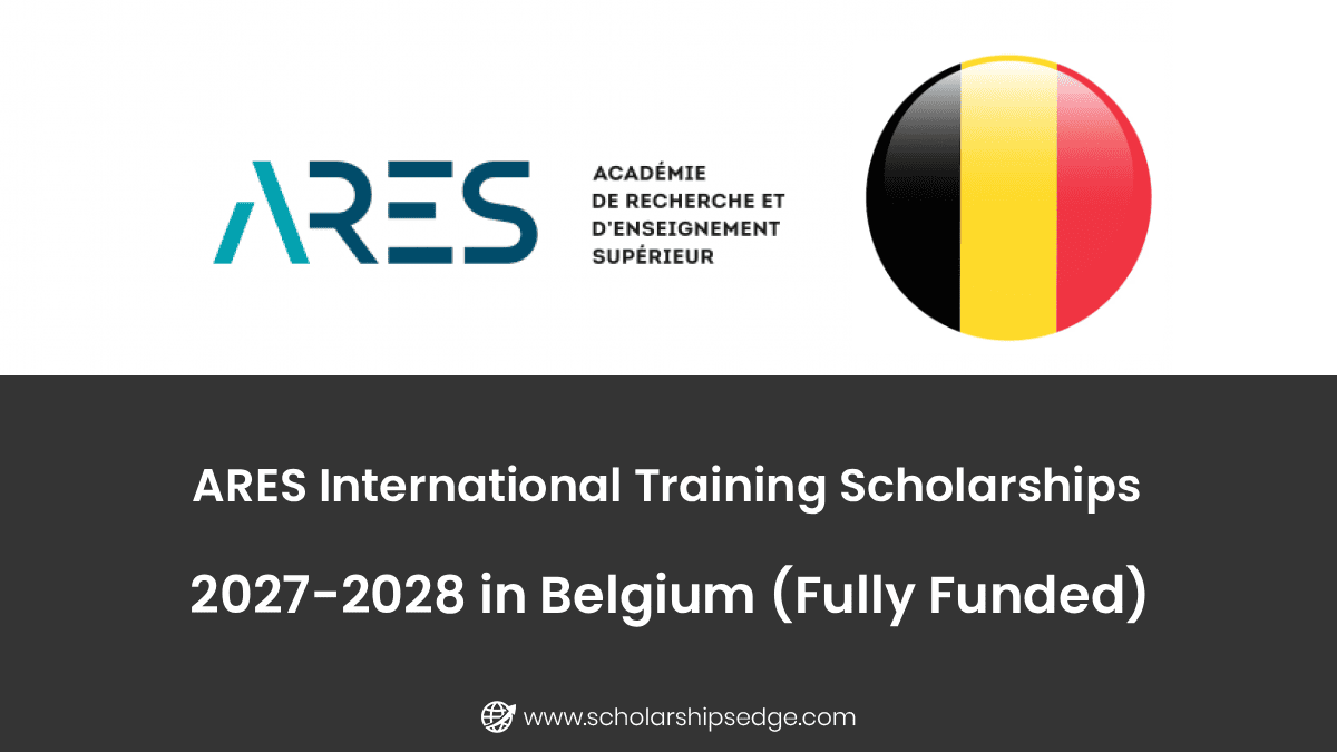 ARES International Training Scholarships 2027-2028 in Belgium