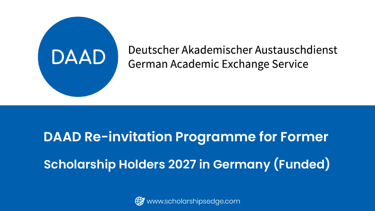 DAAD Re-invitation Programme for Former Scholarship Holders 2027 in Germany