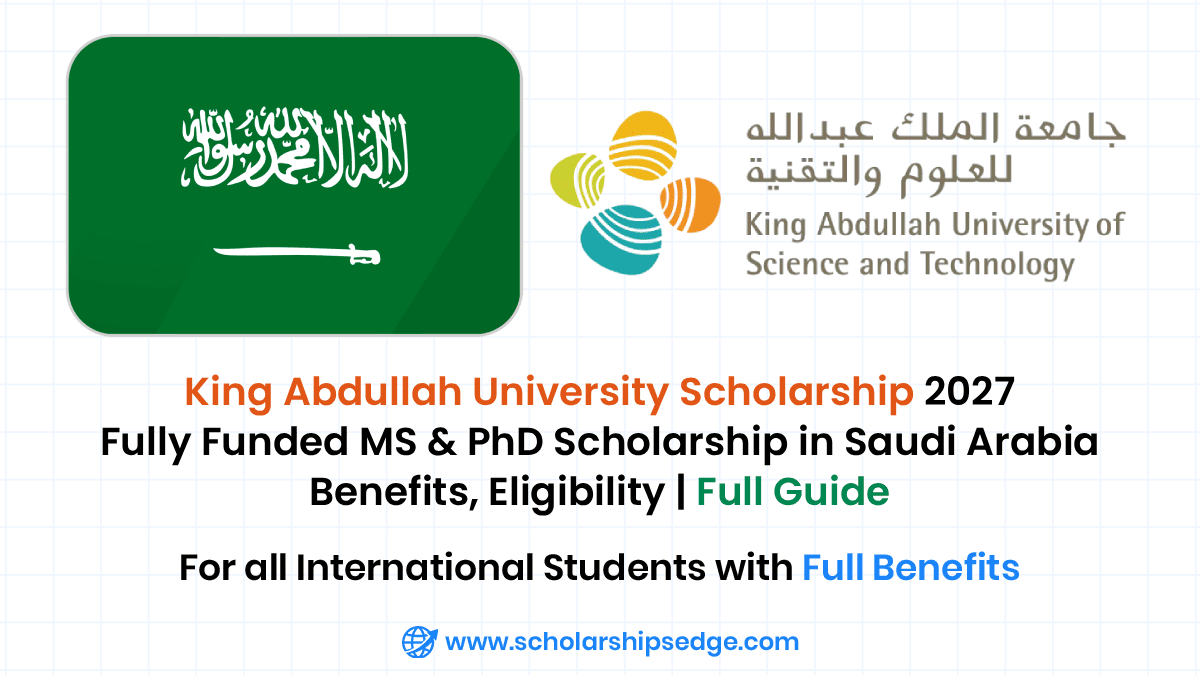 KAUST Scholarship 2027