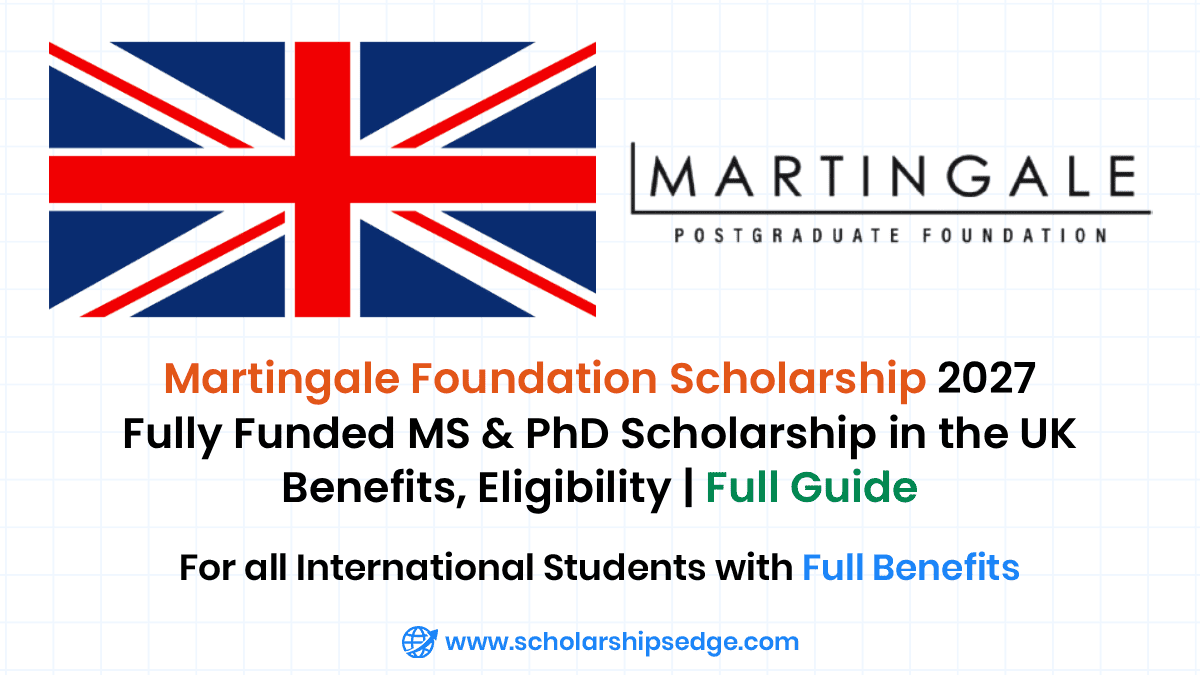 Martingale Scholarship 2027