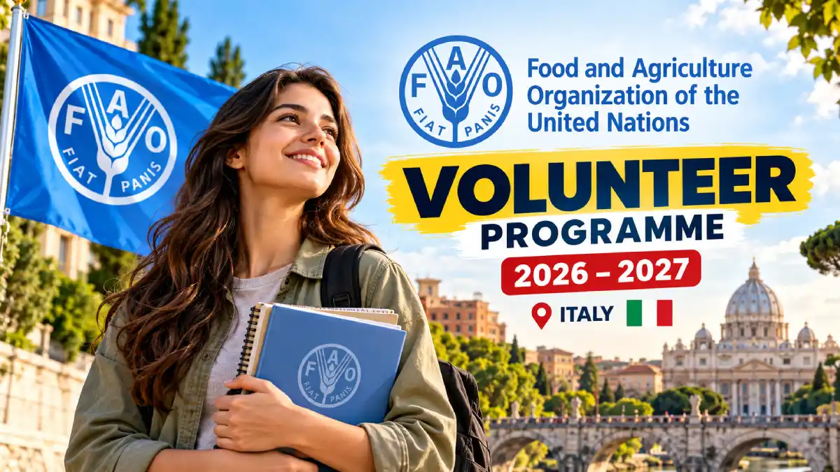 FAO Volunteer Programme 2026-2027 in Italy