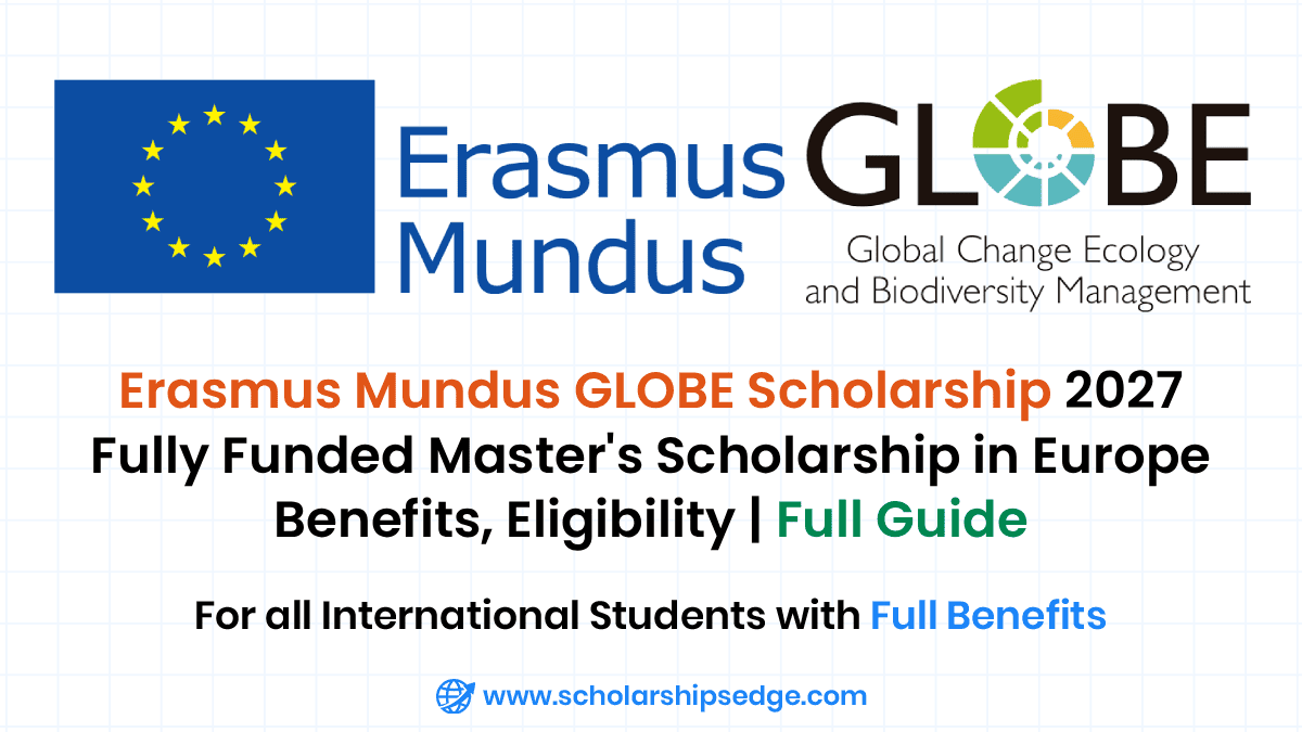 Erasmus Mundus GLOBE Scholarship 2027-2029 in Europe